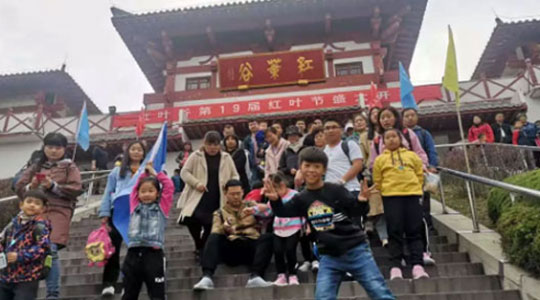 漫山紅遍，賞秋正當時 || 德瑞克儀器組織開展了浪漫的秋日之旅！